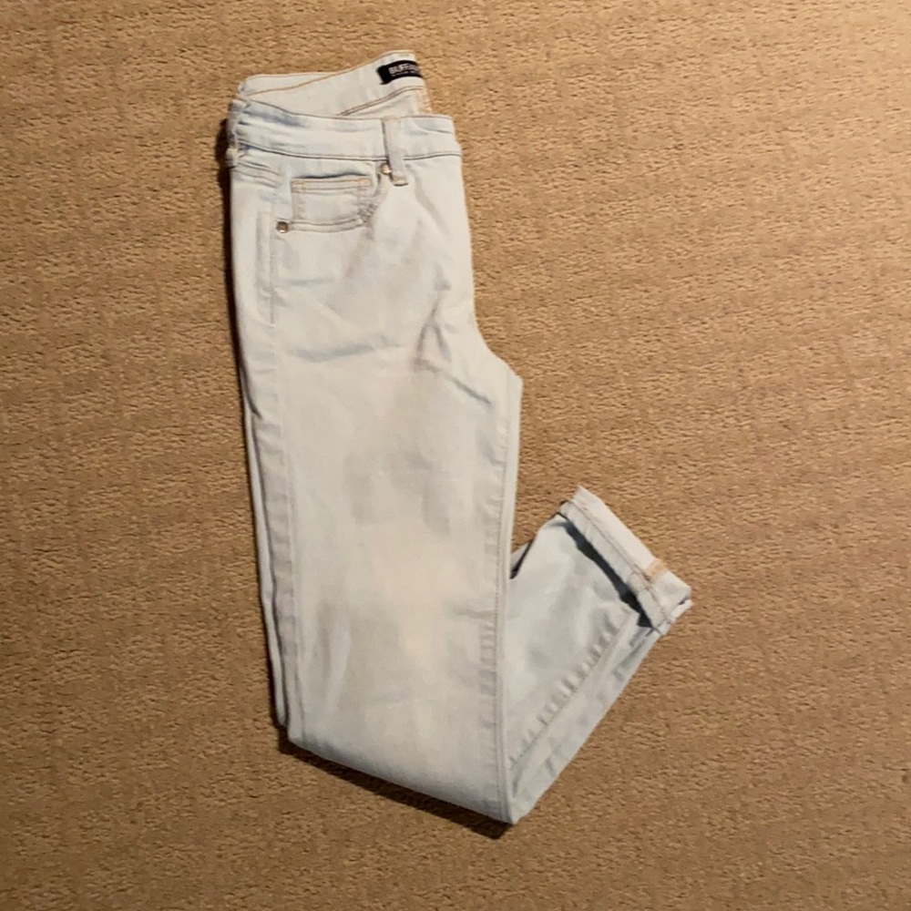 Buffalo mid rise light blue Ankle denim Jeans size 4